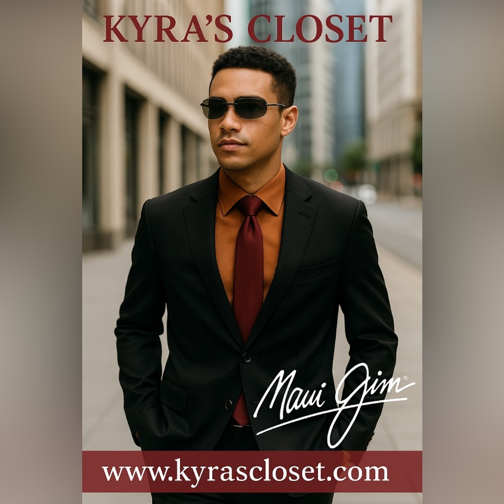 Maui Jim Breakwall Polarized Sunglasses MJ-422-02 — Gloss Blk / Neutral Gray